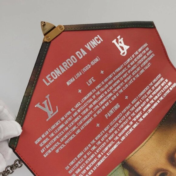 LOUIS VUITTON Masters Collection Pochette Chain Bag Pink M64626 LV Auth 107057SA - Picture 11 of 16